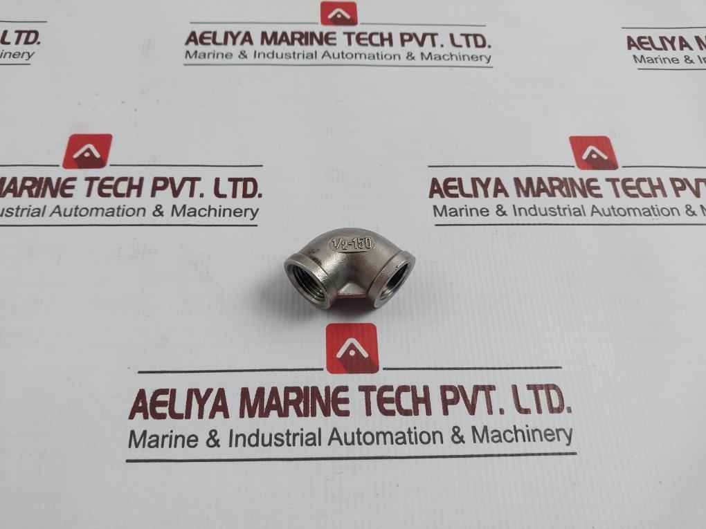 Aqua Dyne S26053-01 Stainless Steel Elbow Cotovelo 90Gr Aco Inox 1/2 Npt