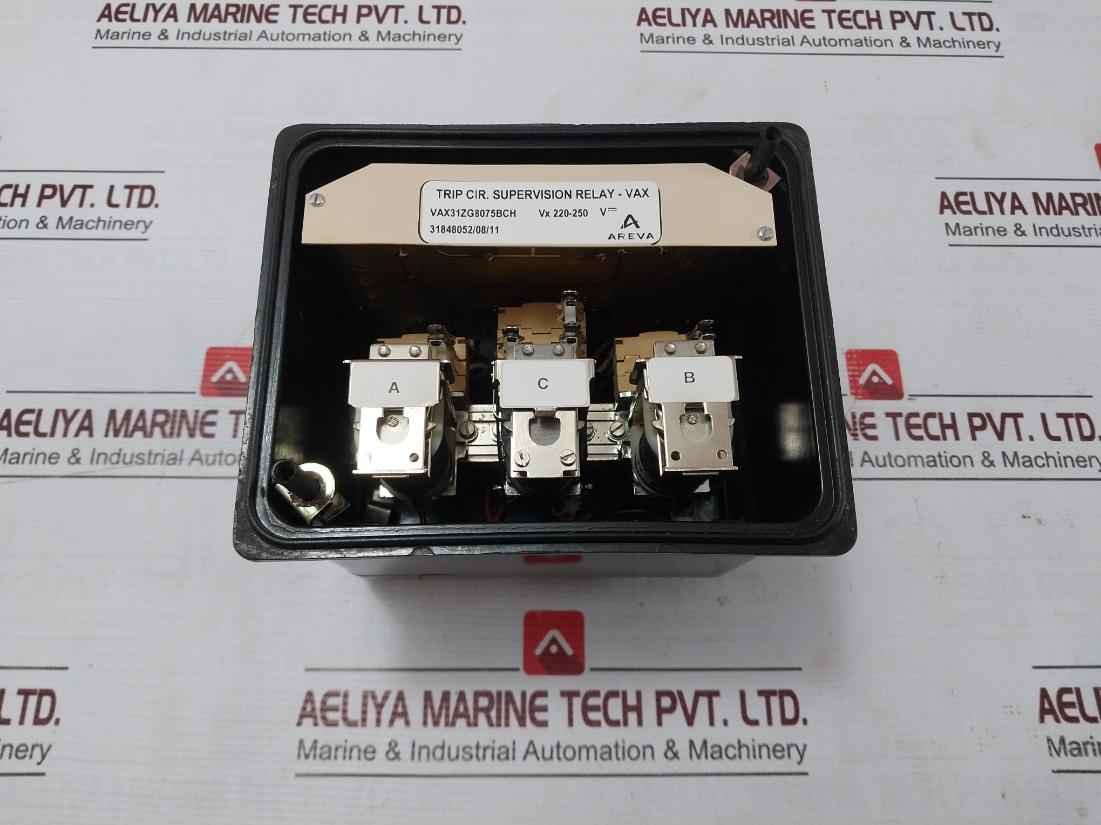 Areva Vax31Zg8075Bch Trip Circuit Supervision Relay Vx 220-250V