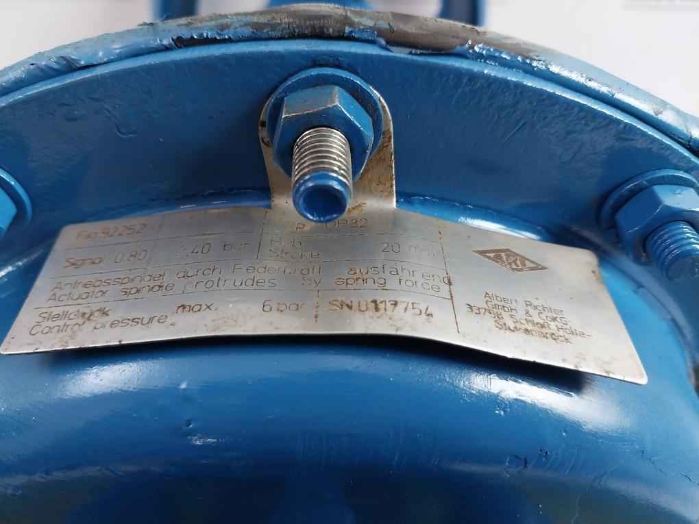 Ari Dp32 Pneumatic Actuator W/ Sipart Ps2 I/P Positioner 6Rd5010-0Ng00-0Aa0 Ip65
