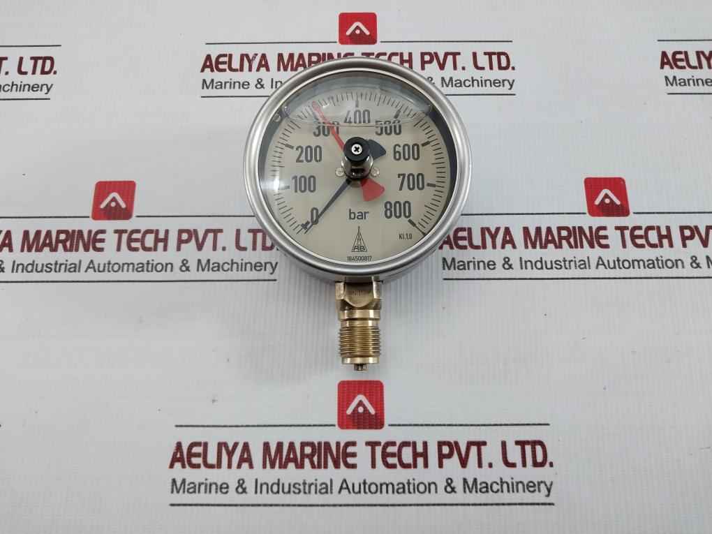 Pressure Gauge 0-800Bar 184500817 Armaturenbau En837-1