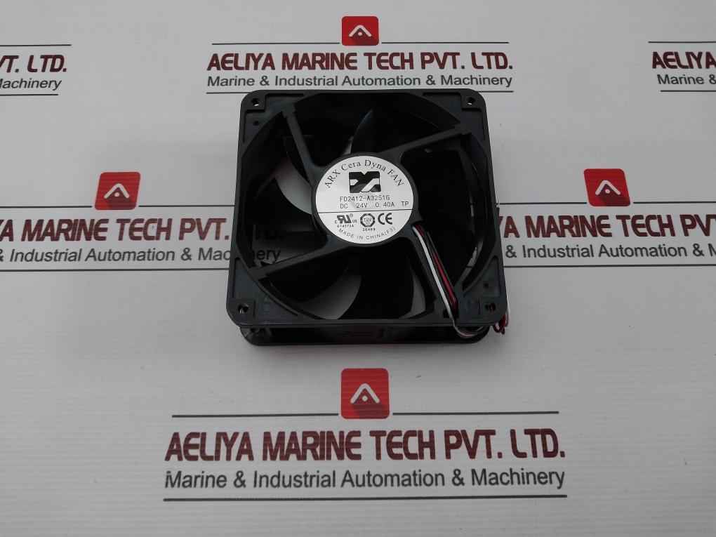 Arx Fd2412-a3251G Dc Axial Cooling Fan 24V 0.40A