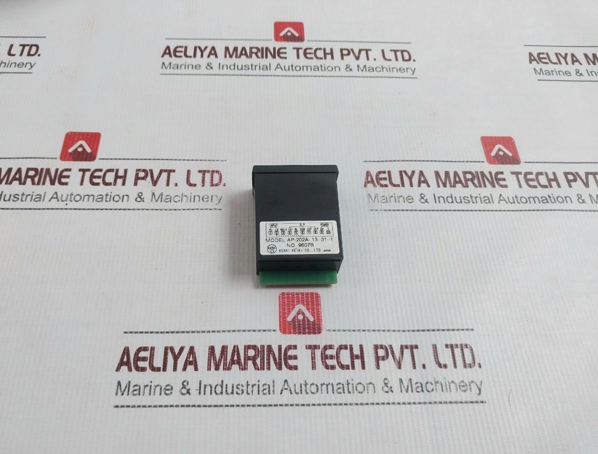 Asahi Keiki Ap-202A-13--31--1 Digital Panel Meter