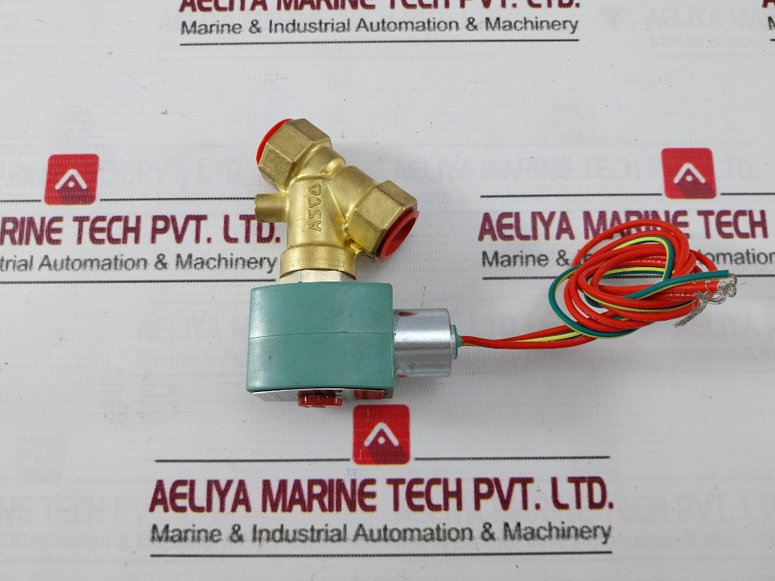 Asco 8030G016 Red-hat Ii Way Solenoid Valve 1/4" 6 Psi