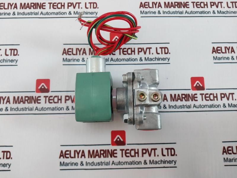 Asco 8214G020 2-way N/C 1/2" Gas Shutoff Solenoid Valve, 24 Vdc, Mp-c-080