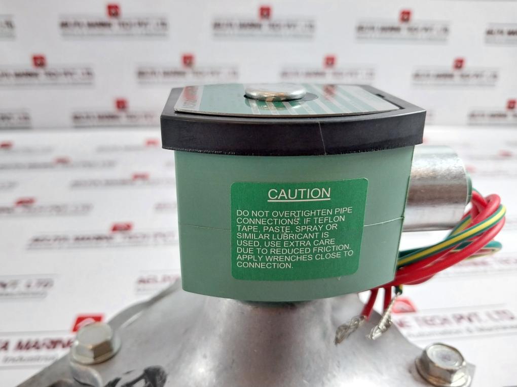 Asco 8214g236 Red-hat Ii 2-way Solenoid Valve, 3/4" 5 Psi Shutoff Valve