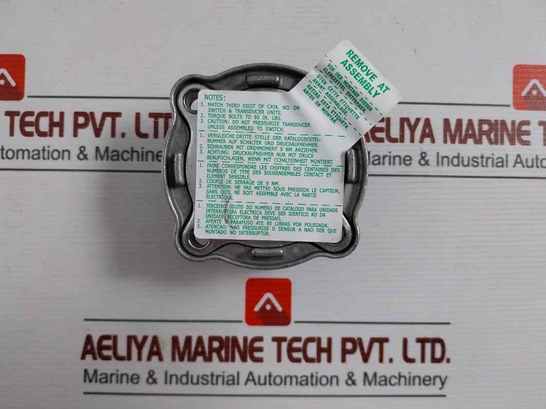 Asco Tf10A21 Pressure Switch Transducer Range - 3-100 Psi