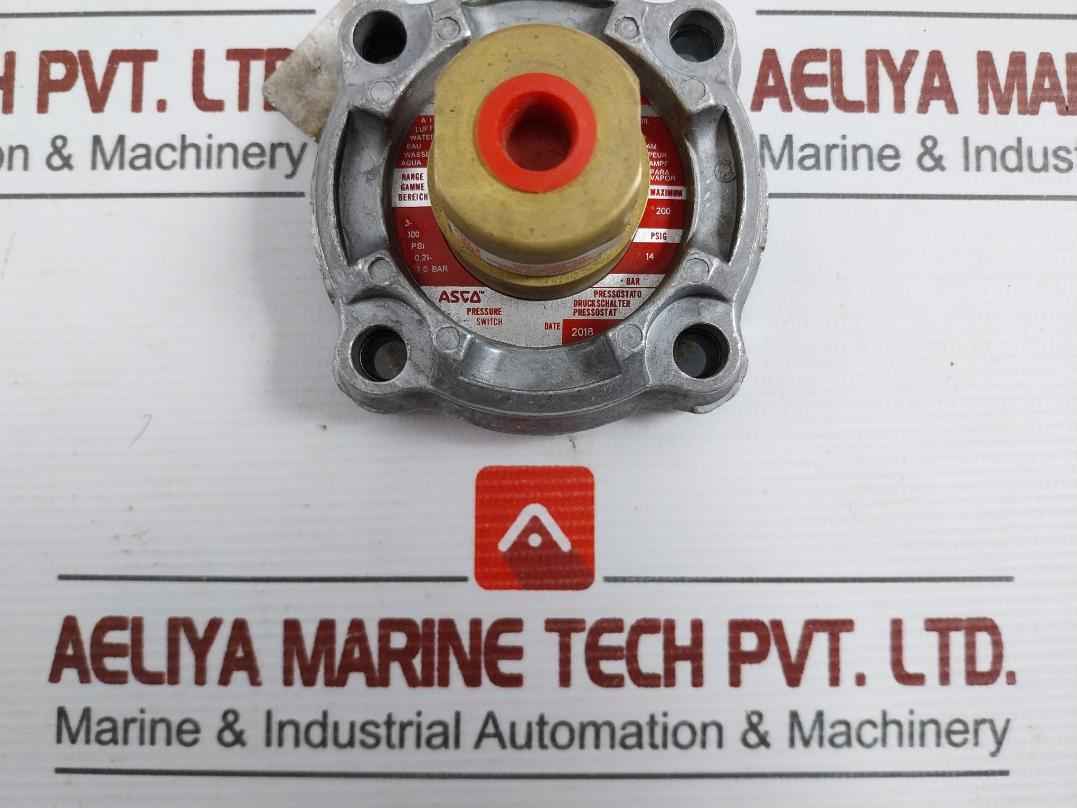 Asco Tf10A21 Pressure Switch Transducer Range - 3-100 Psi