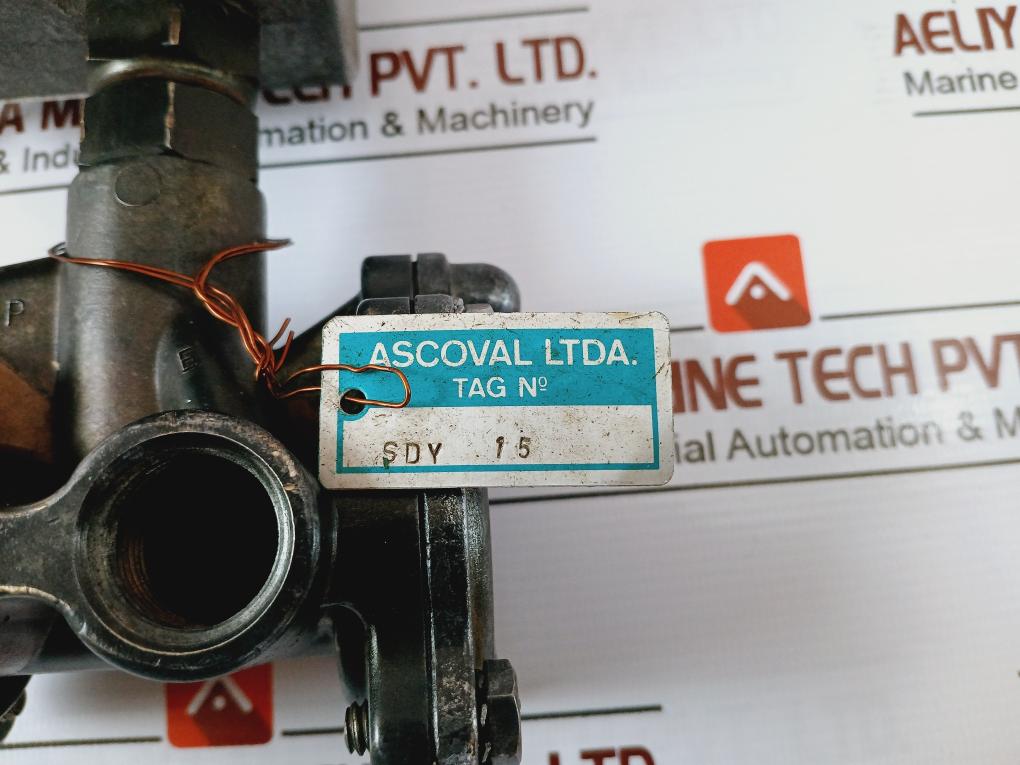 Ascoval Hfx8309-42F Explosion-proof Solenoid Valve 24Vdc 1/2" Air/Gas/Water