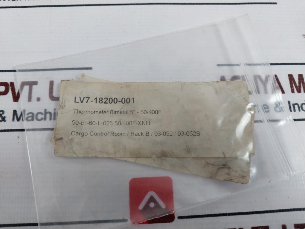 Ashcroft 50-ei-60-l-025-50/400F-xnh Bimetal Thermometer 5” 50 To 400°F