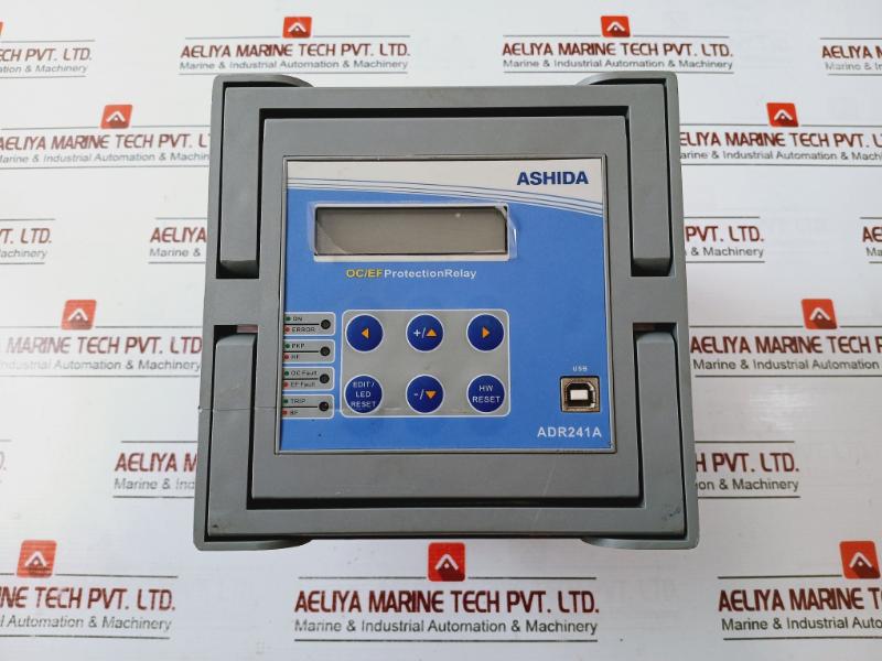 Ashida Adr241A Feeder Protection Relay 24-230Vac/Dc 1A/5A