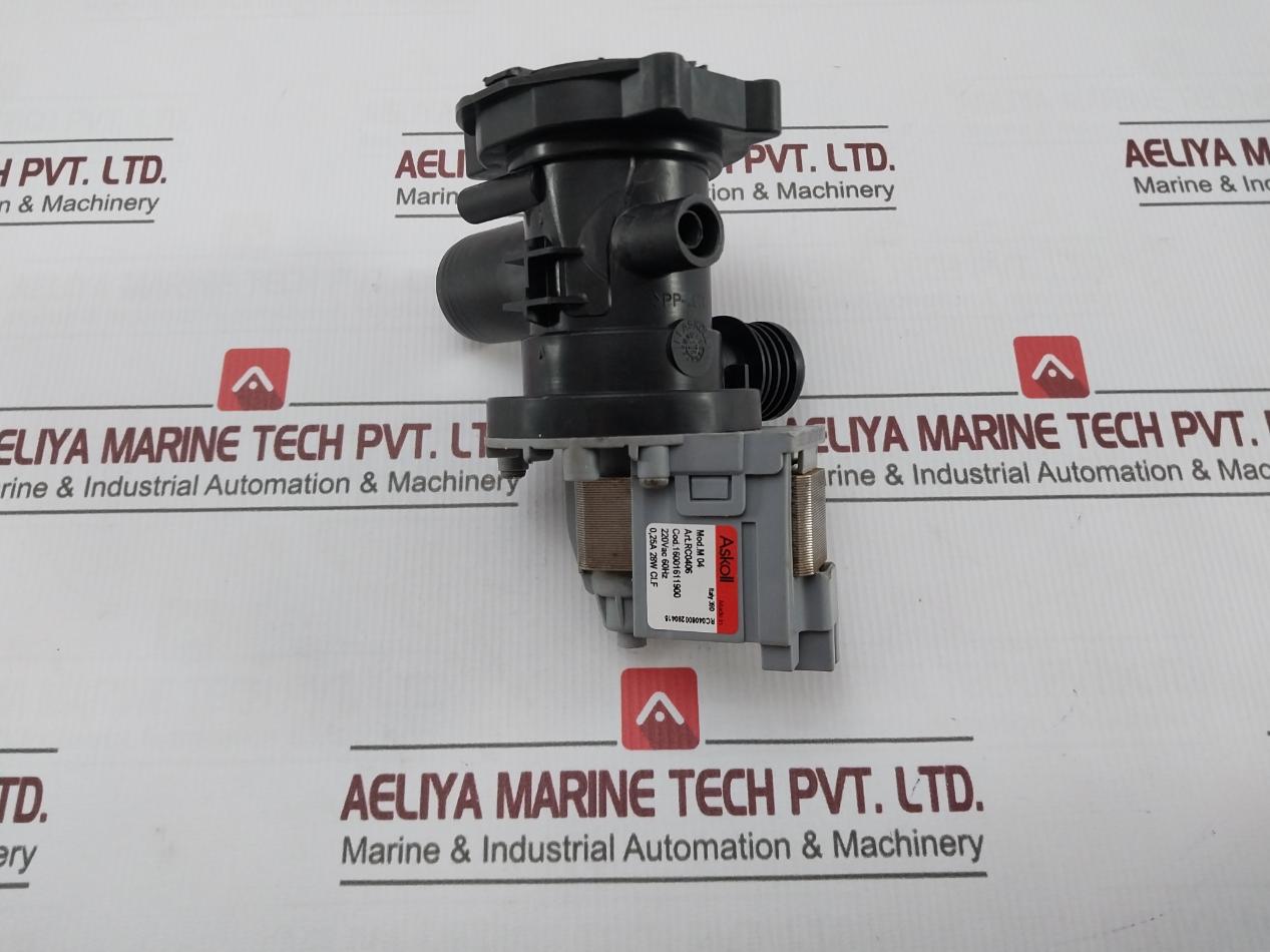 Askoll M 04 Drain Pump Motor 16001611900 220Vac 60Hz Rc040600280415