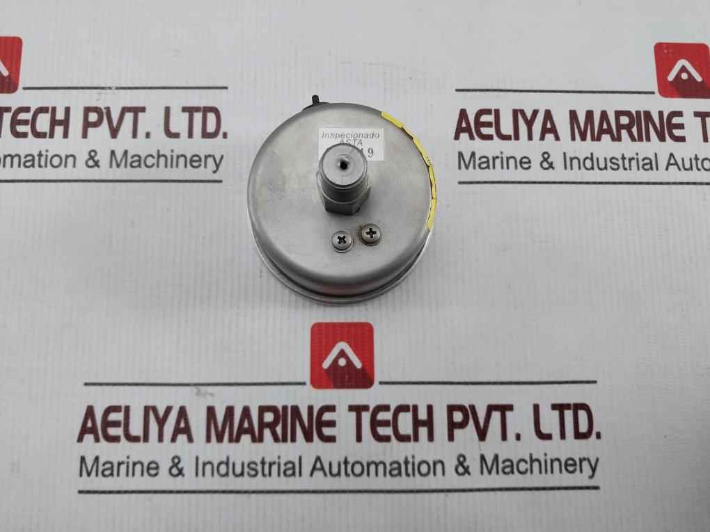Asta Nbr 14105.1 Pressure Gauge Diameter 1/4 Pol Use Bop Tube 0-100 Psi