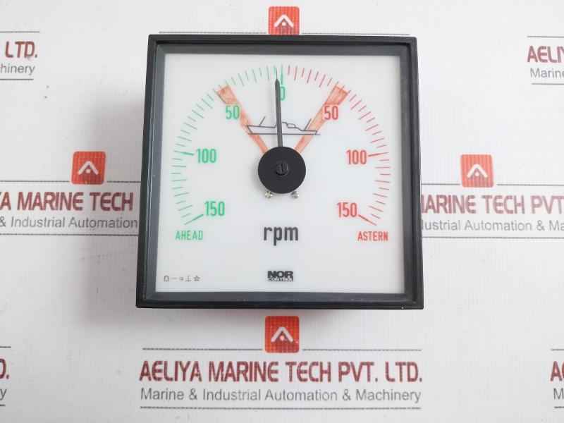 Astern Rpm Meter Nor Control Ahead 150-0-150