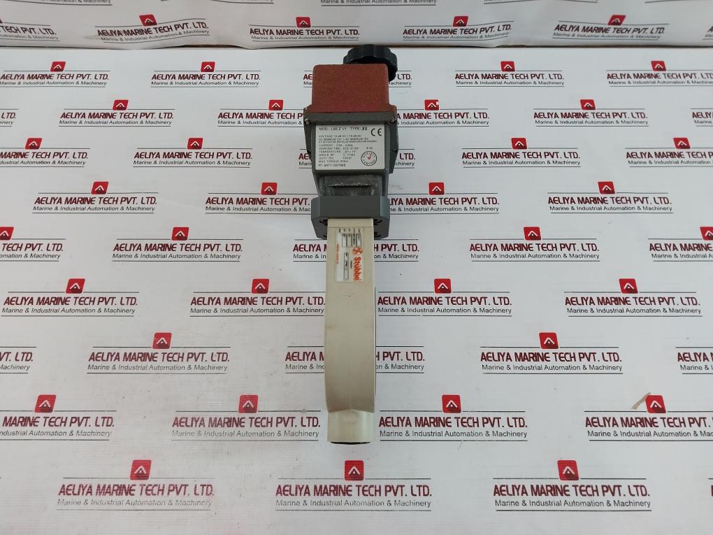 J+J L55 Z V1 Butterfly Valve W/ Electrical Valve Actuator 12-48 Dc // 15-48 Ac