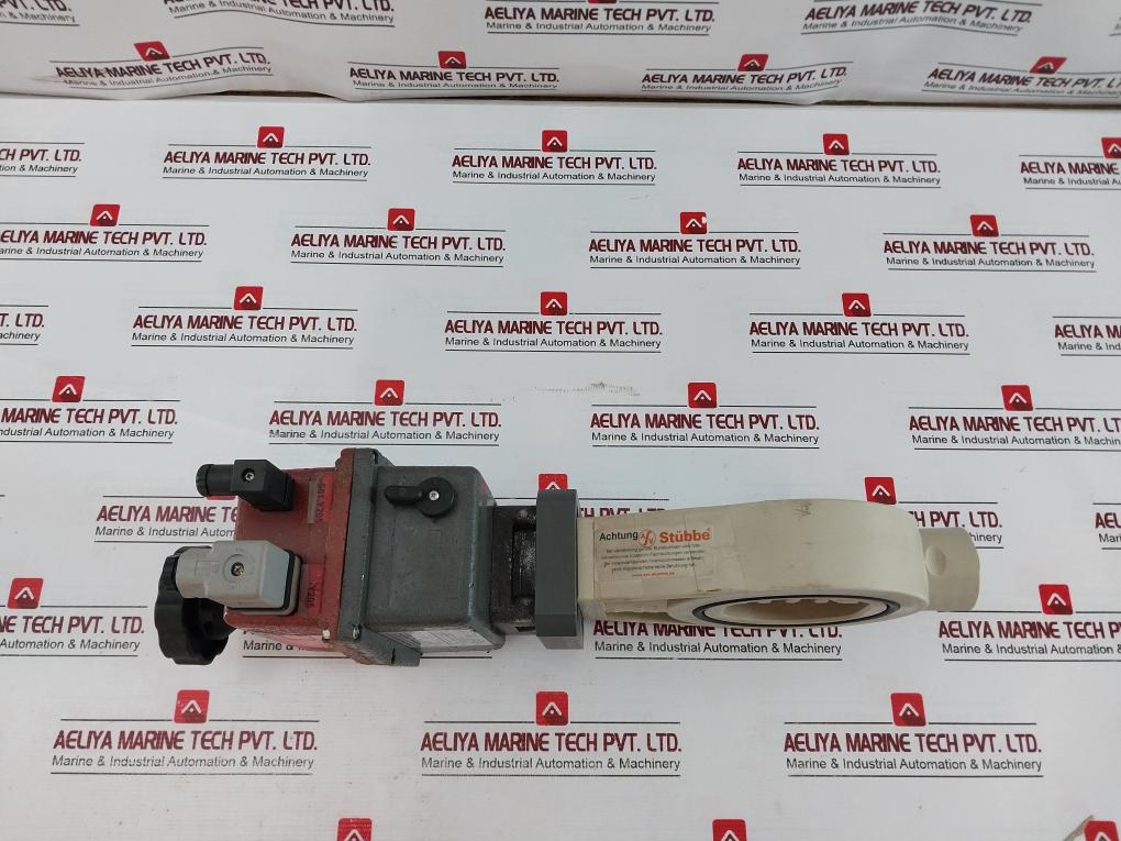 J+J L55 Z V1 Butterfly Valve W/ Electrical Valve Actuator 12-48 Dc // 15-48 Ac