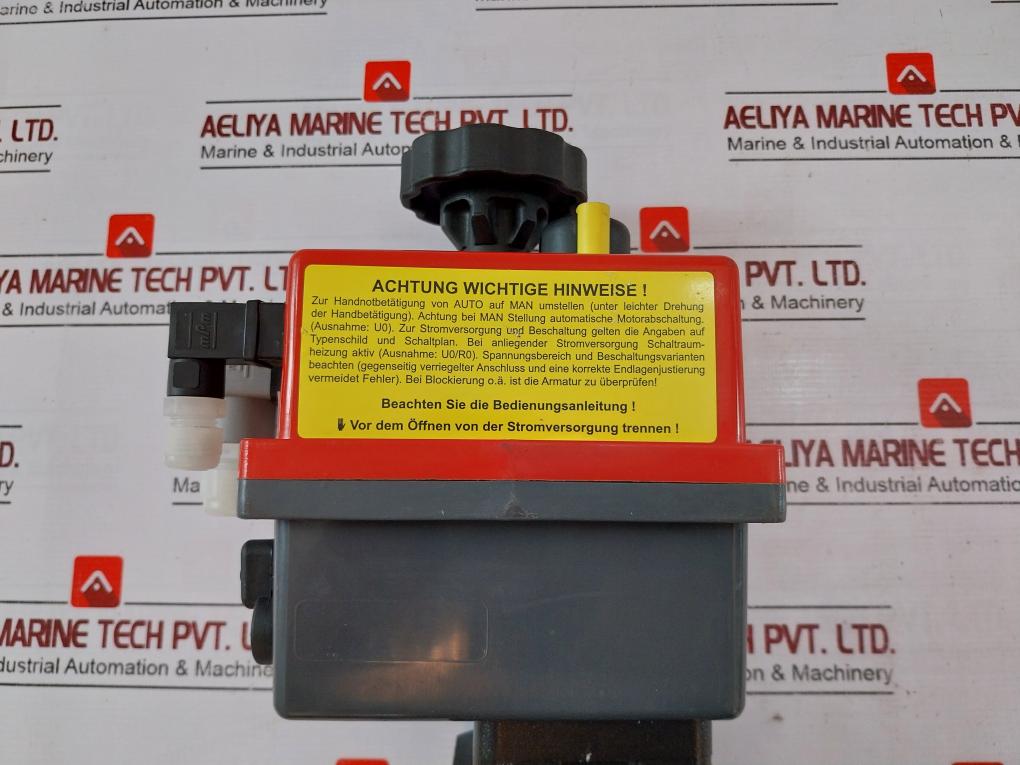 J+J L55 Z V1 Butterfly Valve W/ Electrical Valve Actuator 12-48V K210