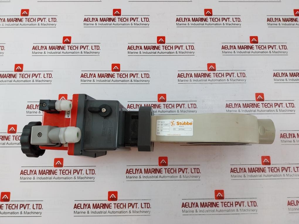 J+J L55 Z V1 Butterfly Valve W/ Electrical Valve Actuator 12-48V K210
