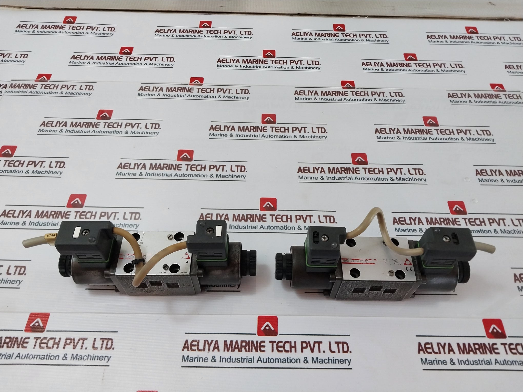 Atos Dhu-0751/2P 21 Hydraulic Valve Assembly With Murr Elektronik Sp-cour-24Dc/10 Coil