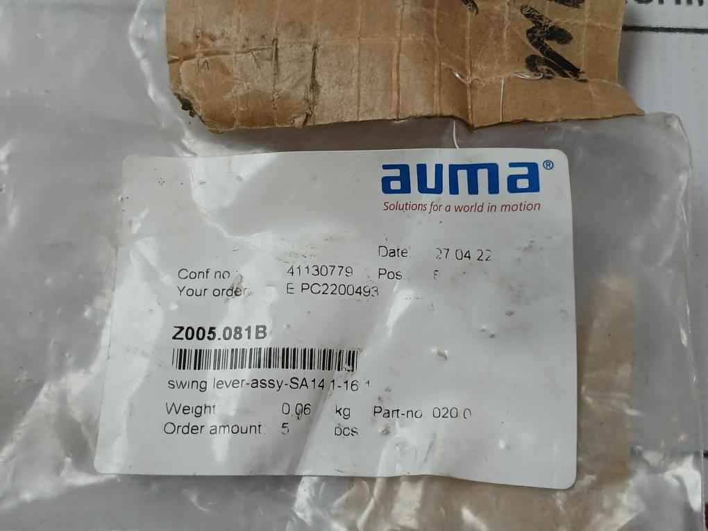 Auma Z005.081B