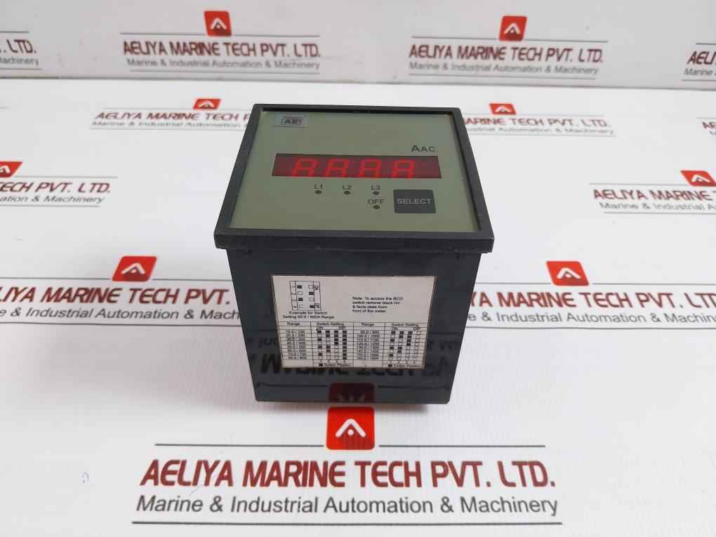Automatic Electric 0-10.0-160.0 Aac Digital Ac Ammeter Ass96D