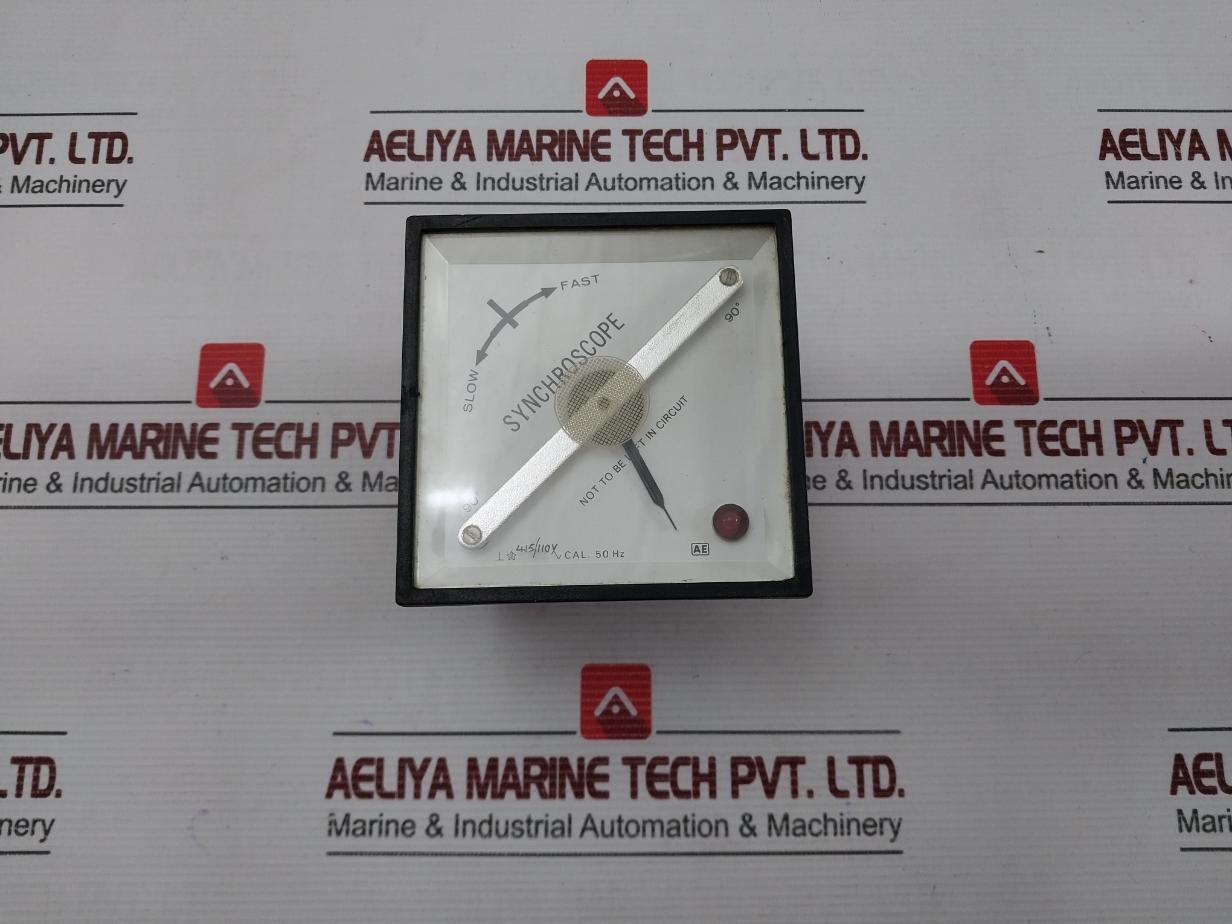 Automatic Electric 50 Hz Synchroscope Meter 415/110V~