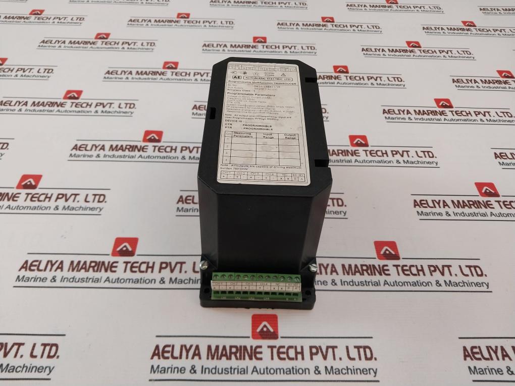 Automatic Electric Programmable Multifunction Transducer 0-500V 1A/5A 45-55Hz
