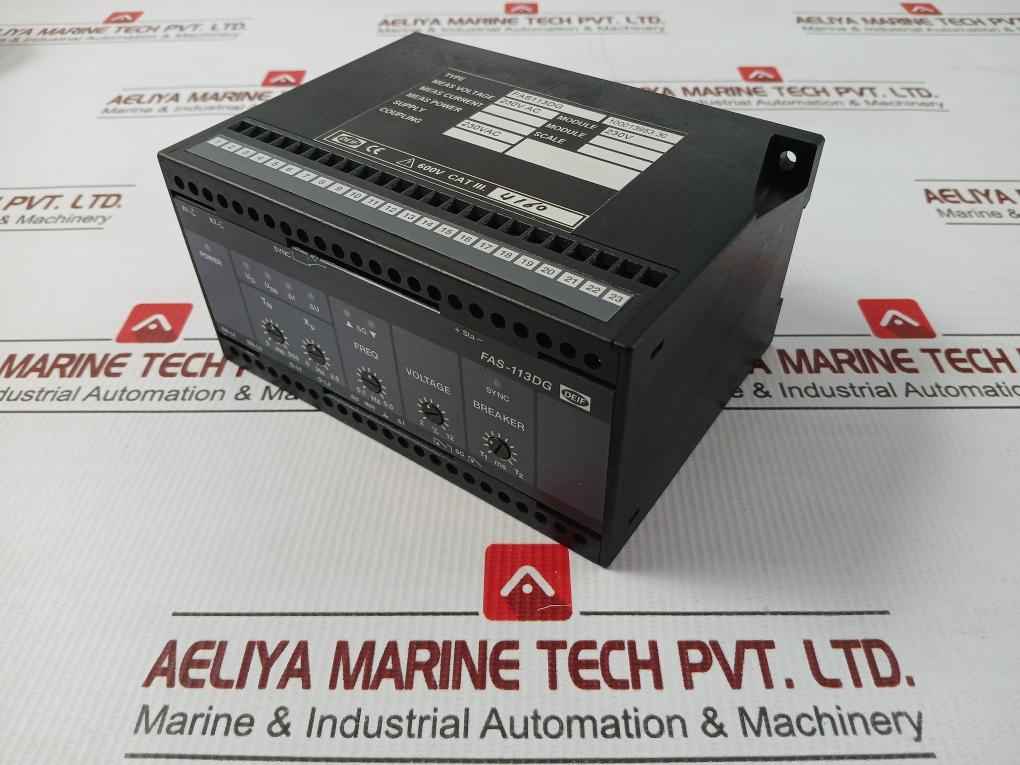 Automatic Synchronizer Controller Fas-113Dg Deif 230Vac
