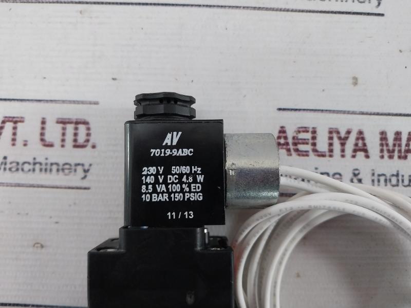 Automatic Valve D2003Aawr Namur Interface Solenoid Valve, 230V 50/60Hz, 10 Bar