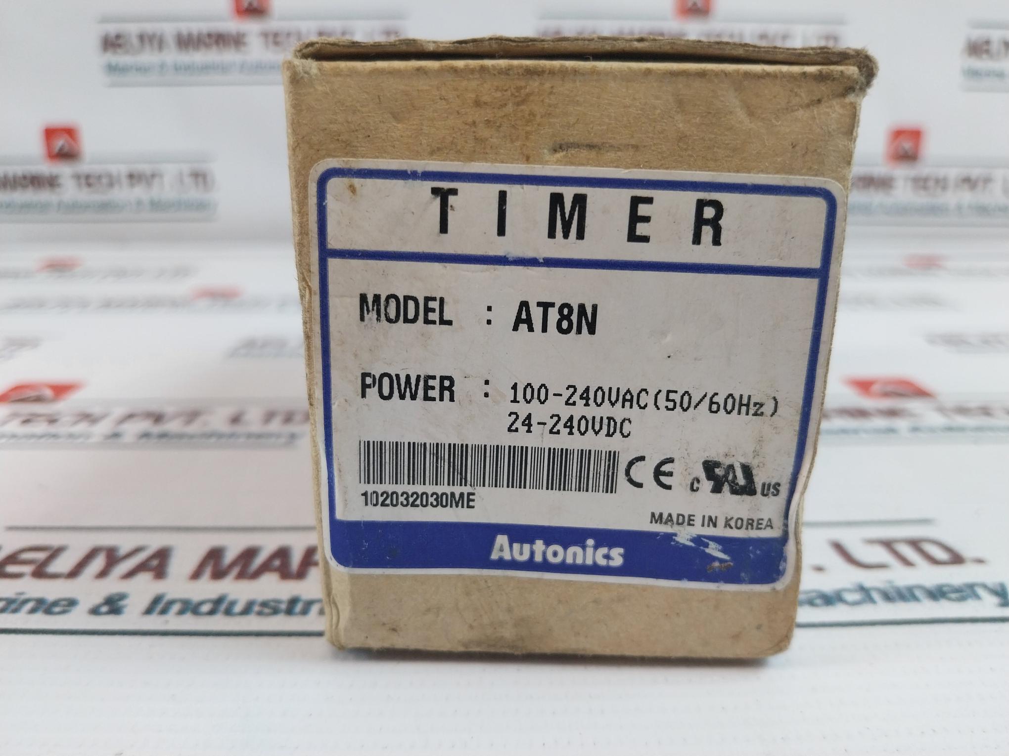 Autonics At8N Multi Function Timer 0-10 Min 102032030Me