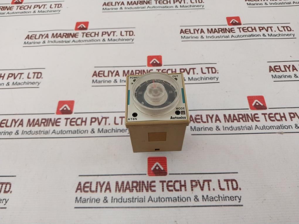Autonics At8N Analogue Timer Relay 100-240Vac 50/60Hz