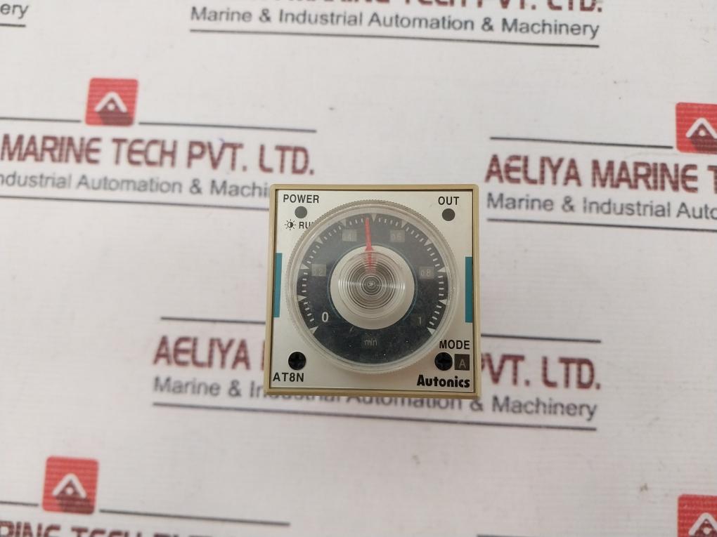 Autonics At8N Analogue Timer Relay 100-240Vac 50/60Hz