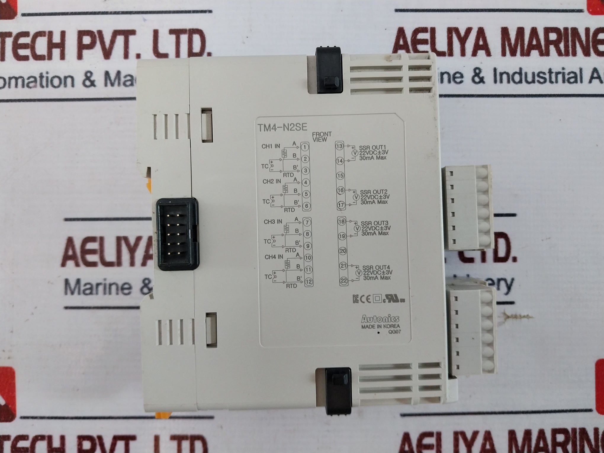 Autonics Tm4-n2Se 4-channel Expansion Module Pid Temperature Controller Qg07