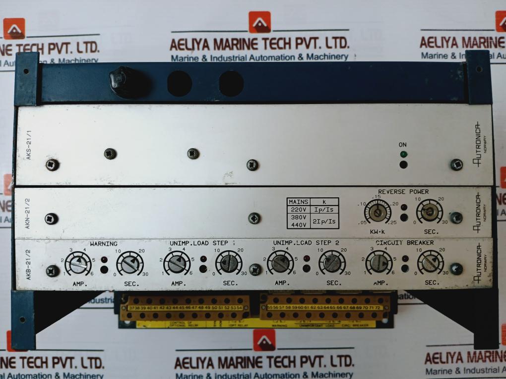Autronica Ak-35/4 Generator Guard Aks-21/1