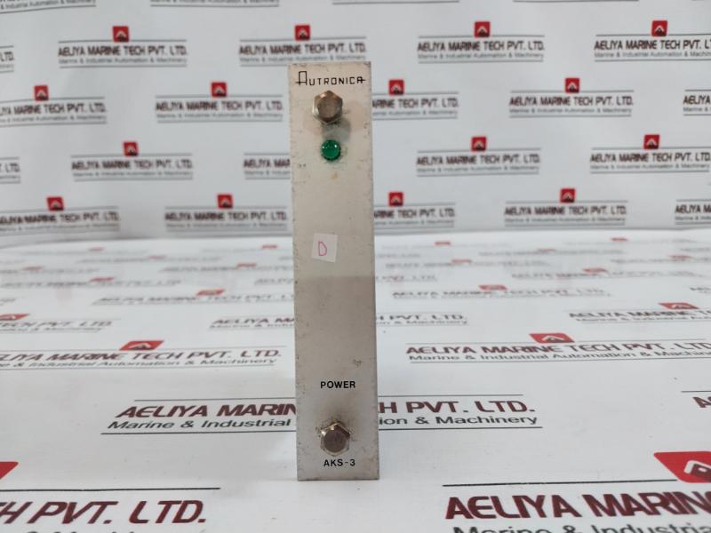 Autronica Ak-38/1 Voltage And Frequency Monitor 7211-567.0000 220/440V