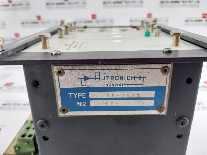 Autronica Ak-38/1 Voltage And Frequency Monitor 7211-567.0000 220/440V
