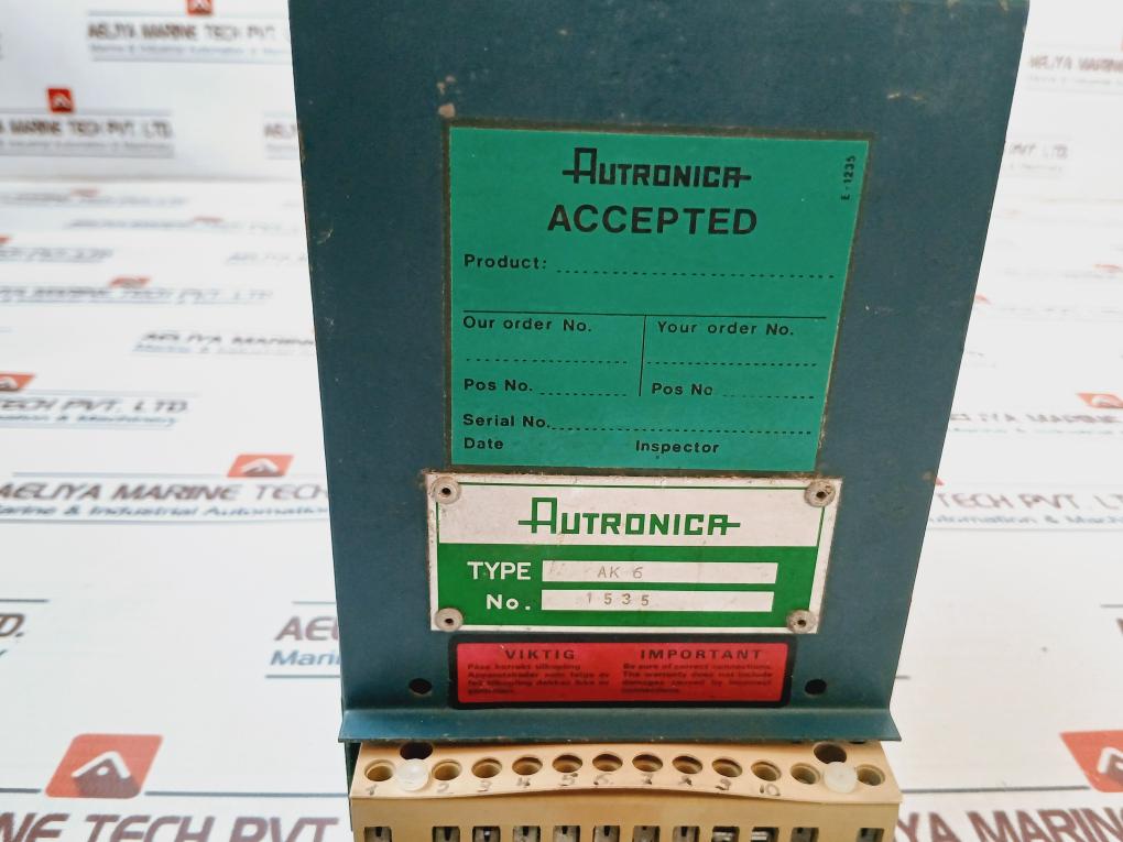 Autronica AK-6 Short-Circuit Protector Rev 2