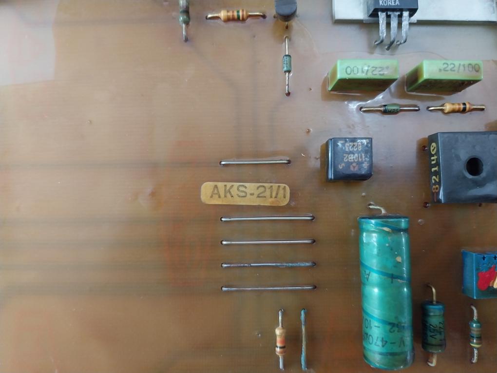 Autronica Aks-21/1 Printed Circuit Board 7255-017.0002 Used