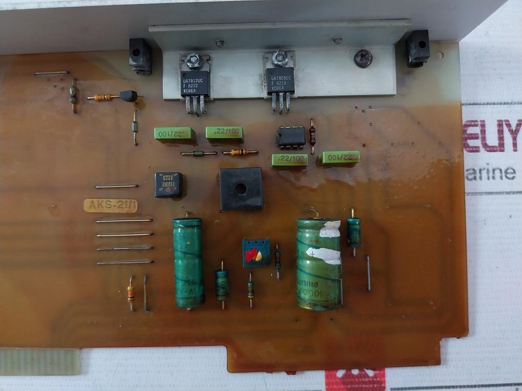 Autronica Aks-21/1 Printed Circuit Board 7255-017.0002 Used