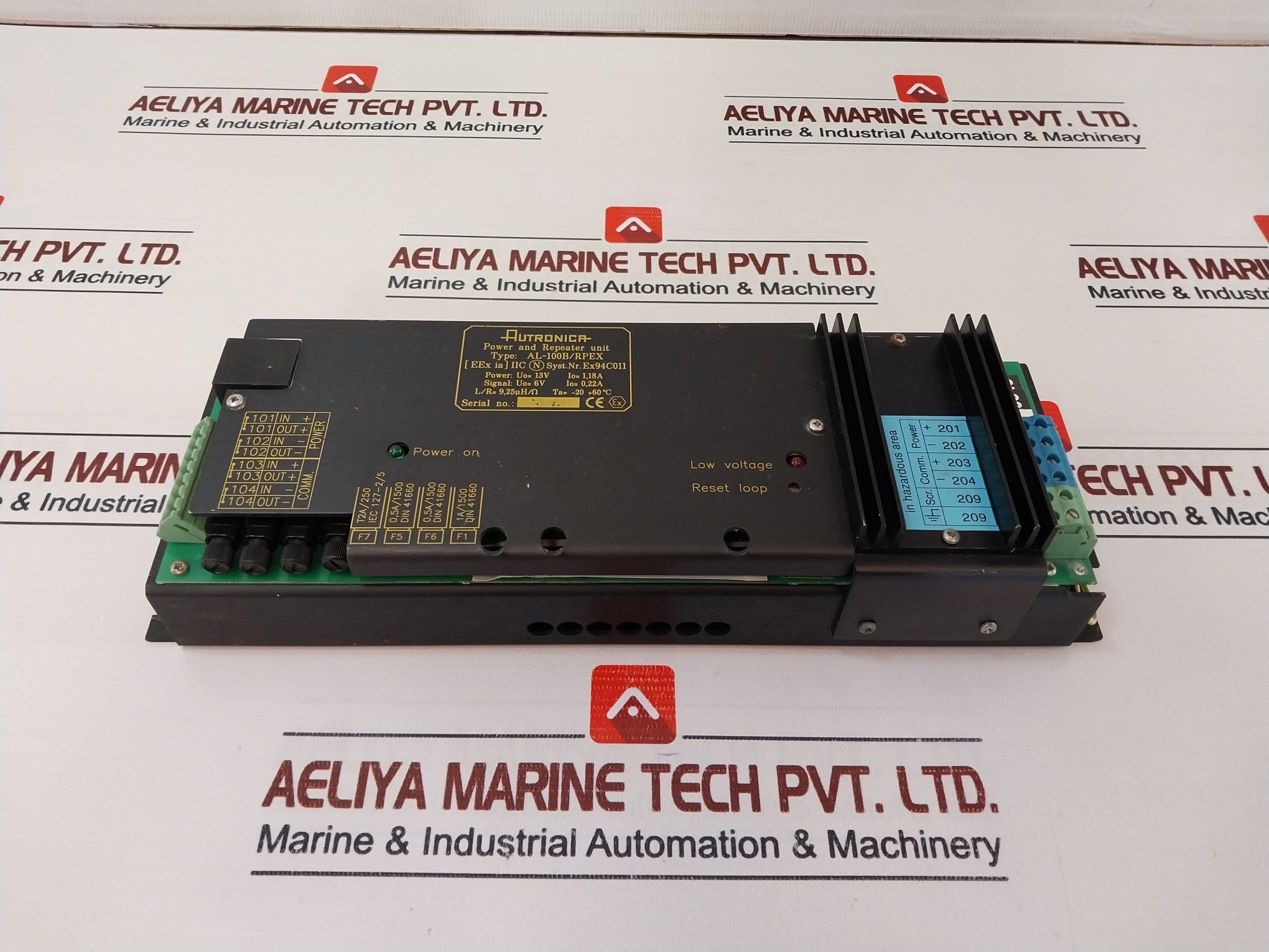Autronica Al-100B/Rpex Power And Repeater Unit