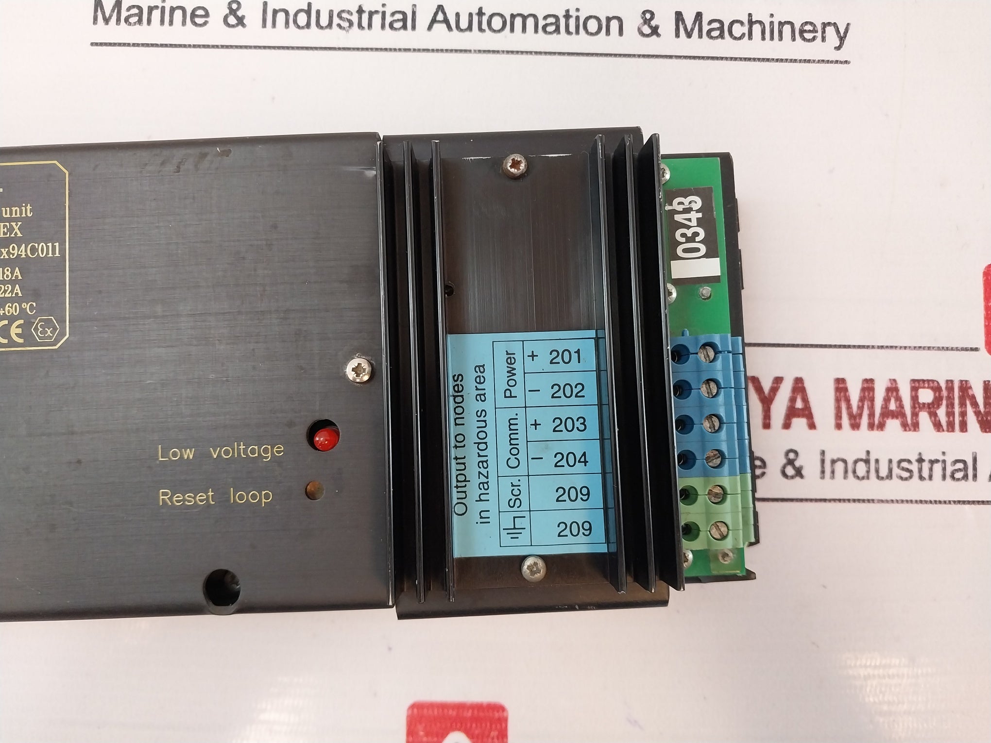 Autronica Al-100B/Rpex Power And Repeater Unit