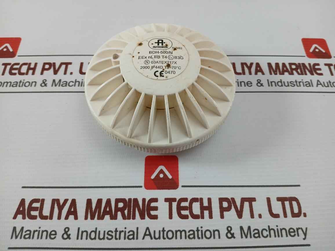 Autronica Bdh-500/N Heat Detector Ip44D