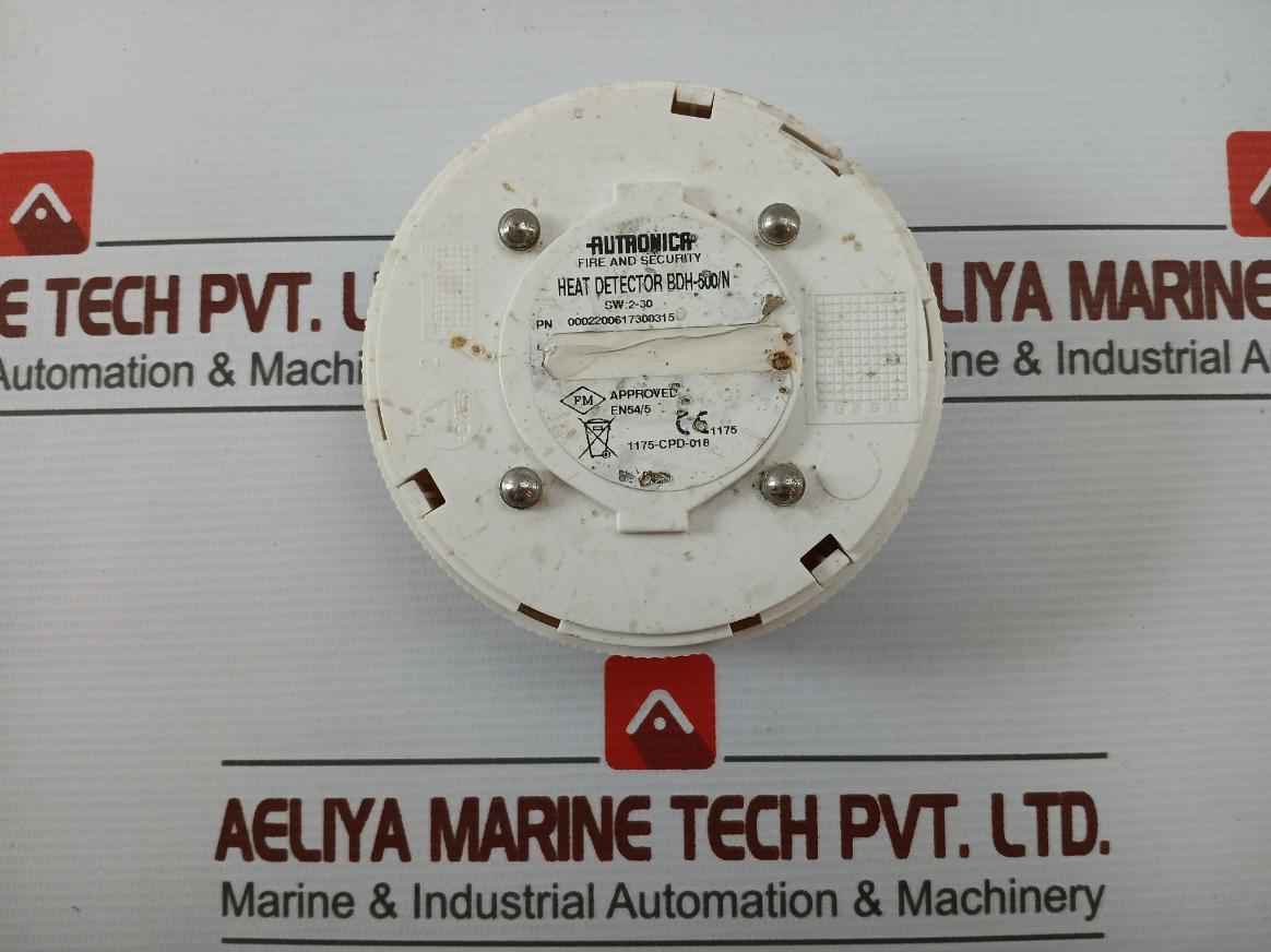 Autronica Bdh-500/N Heat Detector Ip44D