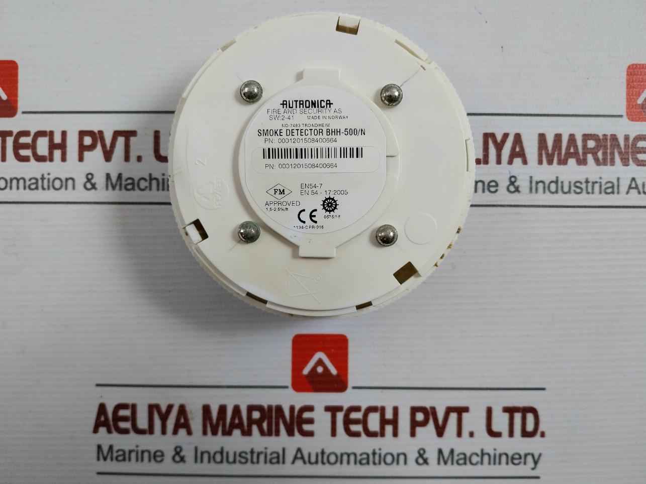 Autronica Bhh-500/N Fire And Security Smoke Detector