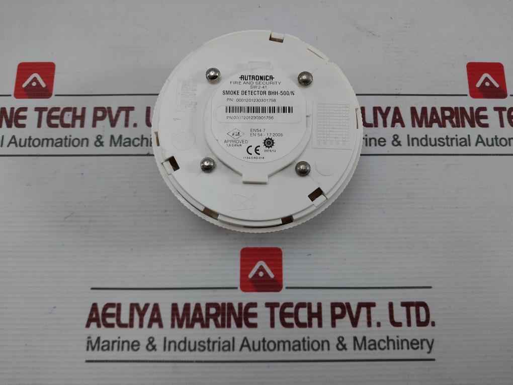 Autronica Bhh-500/N Fire And Security Smoke Detector