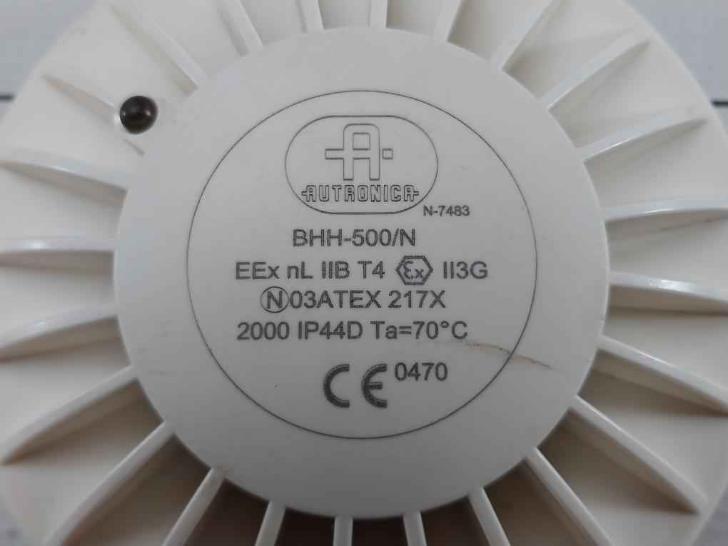 Autronica Bhh-500/N Fire And Security Smoke Detector