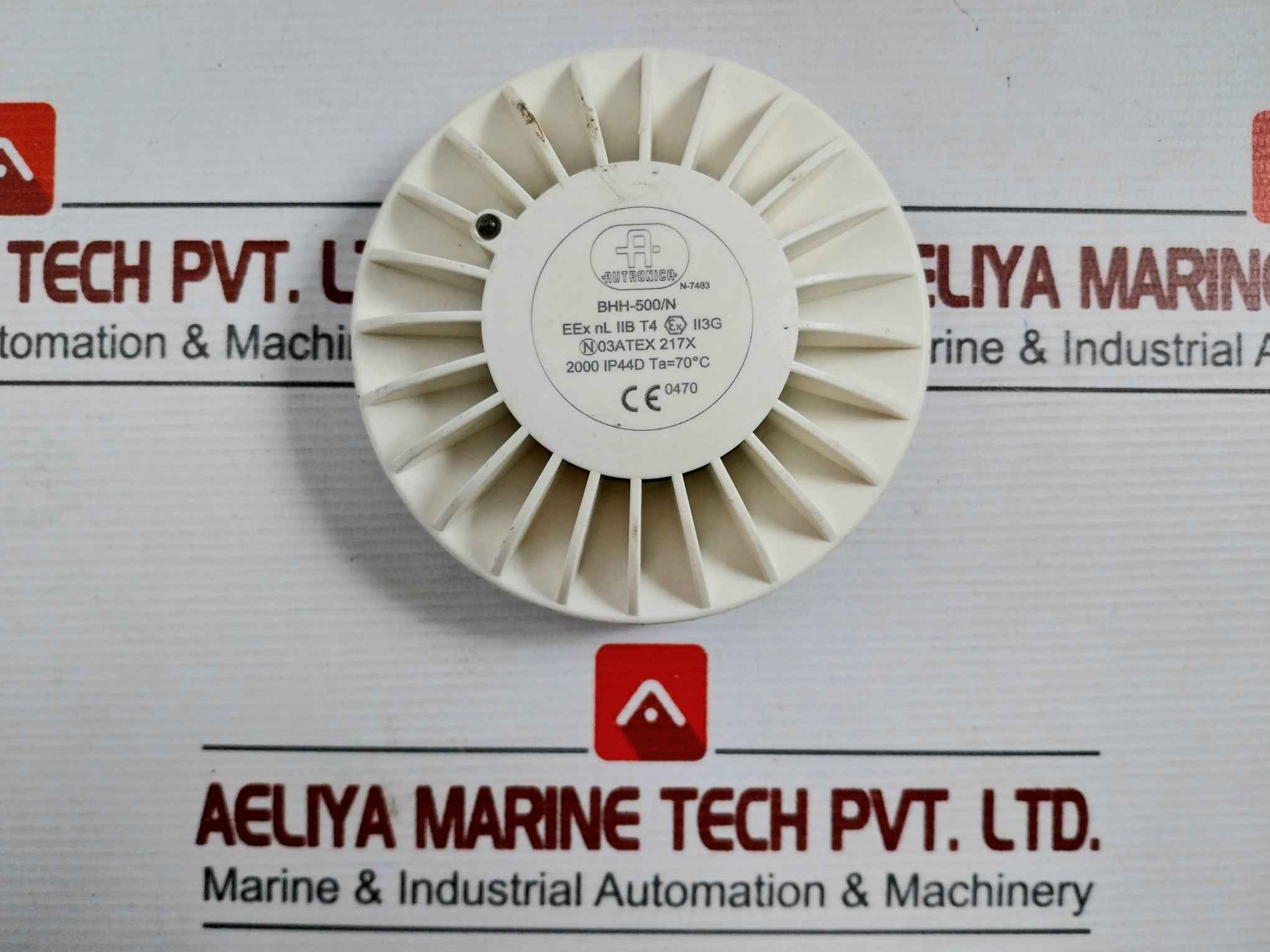Autronica Bhh-500/N Fire And Security Smoke Detector 70˚C