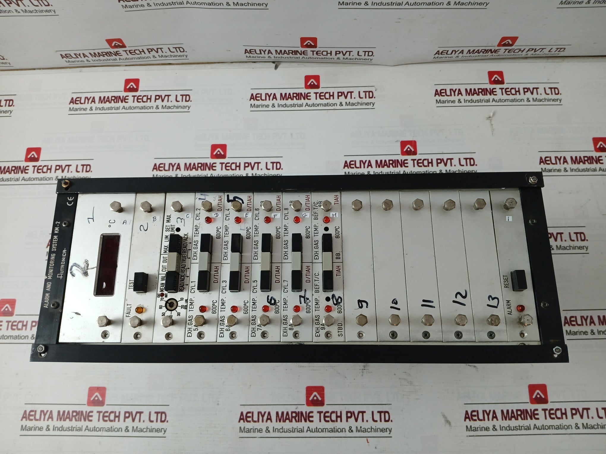 Autronica Km-2 Alarm And Monitoring System Kmb-201/F, Kme-200/T, Kmr-200/600 C