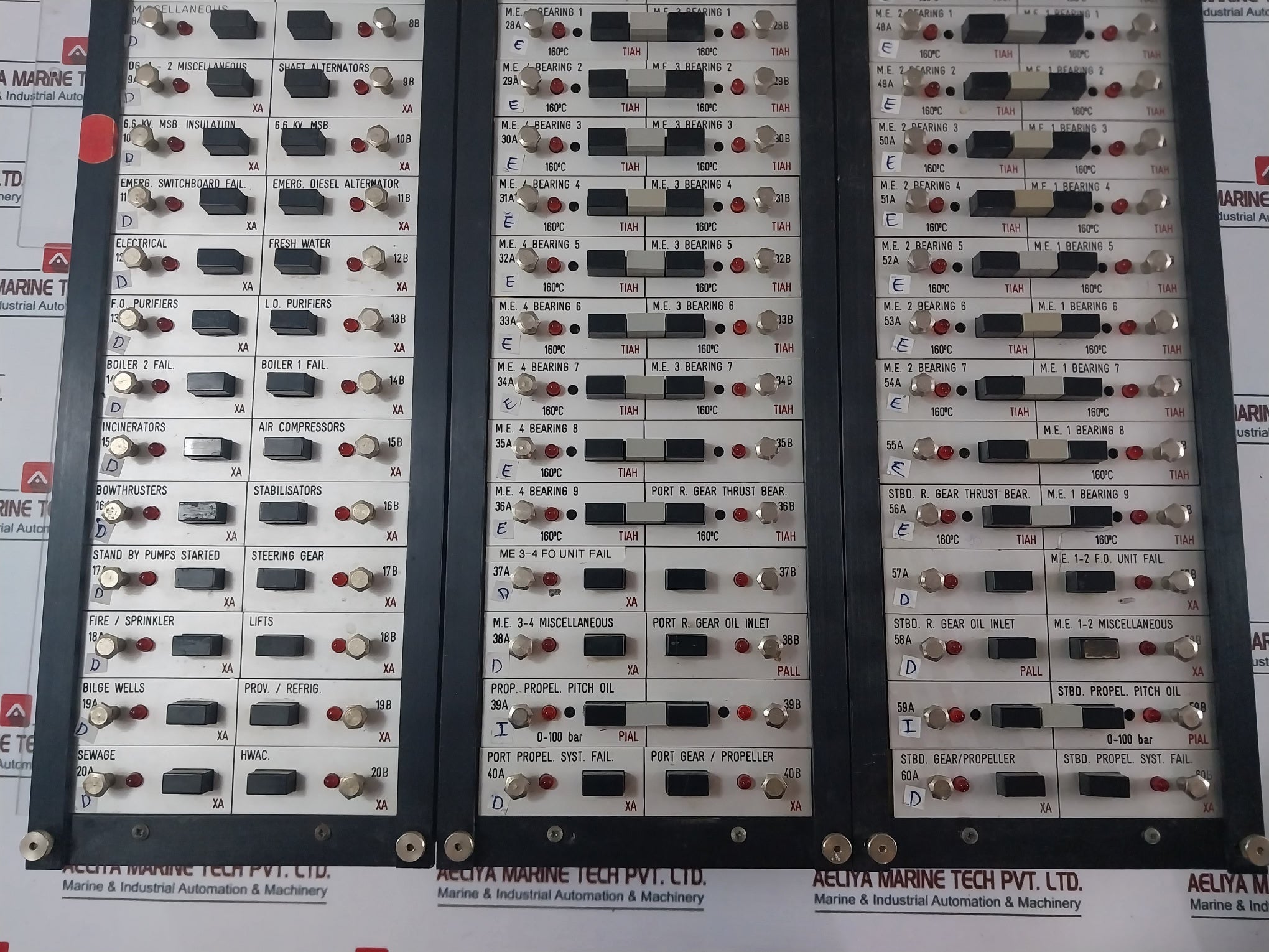 Autronica Km-2 Alarm And Monitoring System Module E-1235