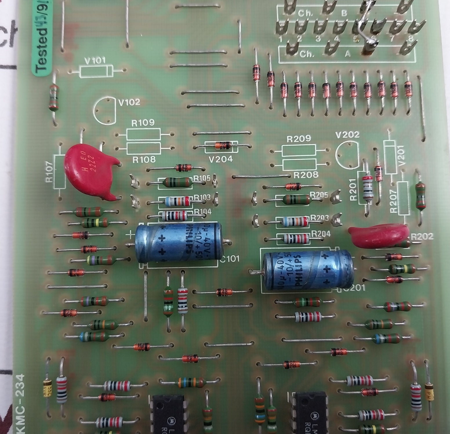Autronica Kmc-234 Printed Circuit Board 7251-044.0000