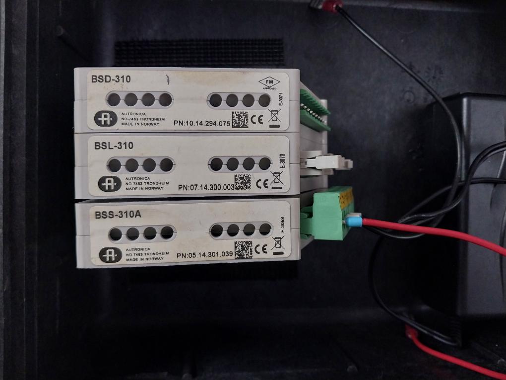 Autronica Was-2000,Bsd-310,Bsl-310,Bss-310A Fire And Security Test Unit Kit